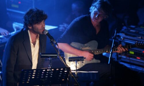 Ciné-concert monumental, par Rodolphe Burger et Fred Poulet en collaboration avec Kolektif Alambik