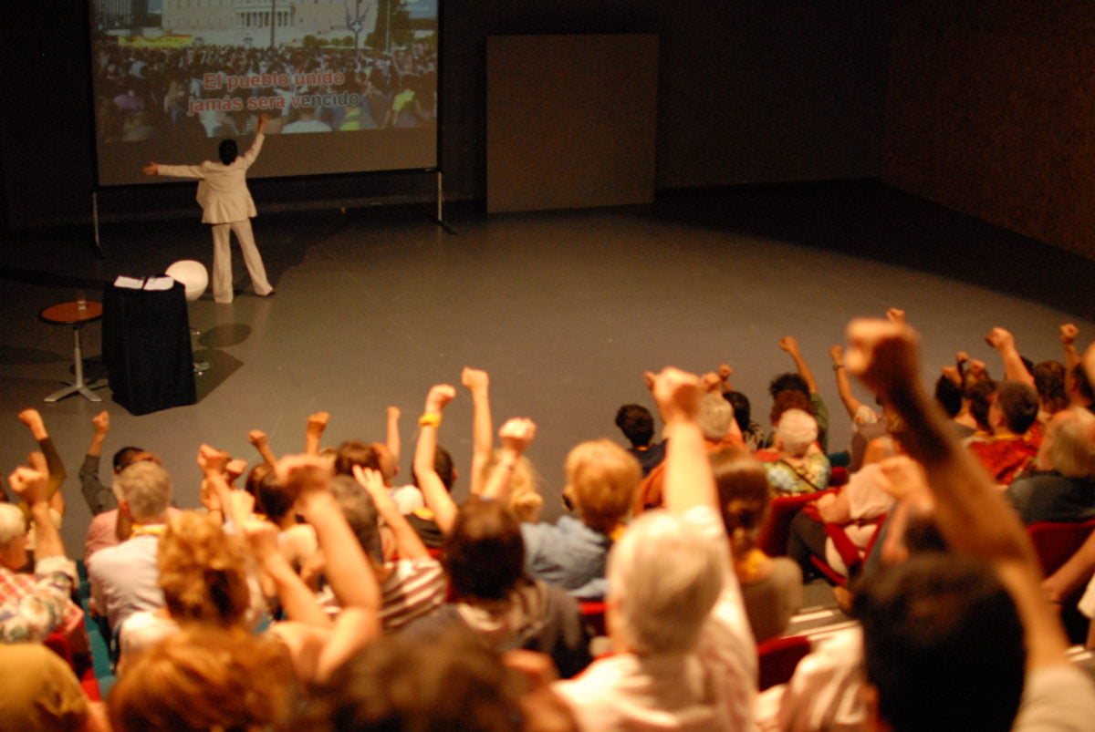 Spectacle : 'Democratia Participativa', par La compagnie des mers du Nord